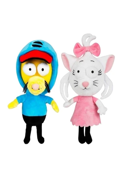 Şeker Adası Orjinal Lisanslı Kral Şakir Ve Canan Peluş 30 Cm ürün görseli