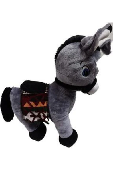 Şeker Adası Sevimli Peluş Eşek Büyük Boy Oyuncak Hediye Eşşek Sıpa 50 Cm - 2