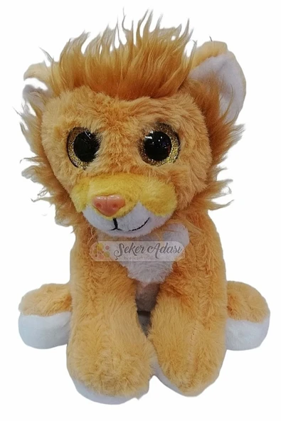 Şeker Adası Sevimli Peluş Aslan 28 Cm--skradapelus40. ürün görseli