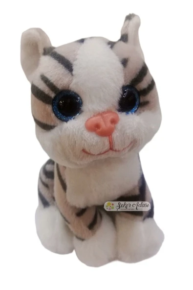 Şeker Adası Sevimli Minik Kedi Yavrusu Peluş Oyuncak 15 Cm - 2