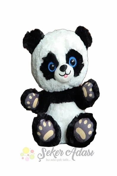 Şeker Adası Oyuncak Peluş Panda Ayı 28 Cm