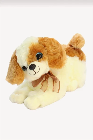 Şeker Adası Sevimli Havlayan Sesli Köpek Peluş Oyuncak 30 Cm