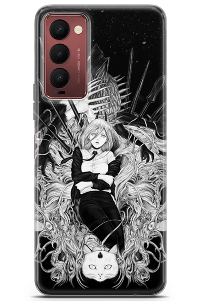 Uvilda Tecno Camon 18 Uyumlu Manga 23 Ultra Hd Anime Kadın Ve Kedi