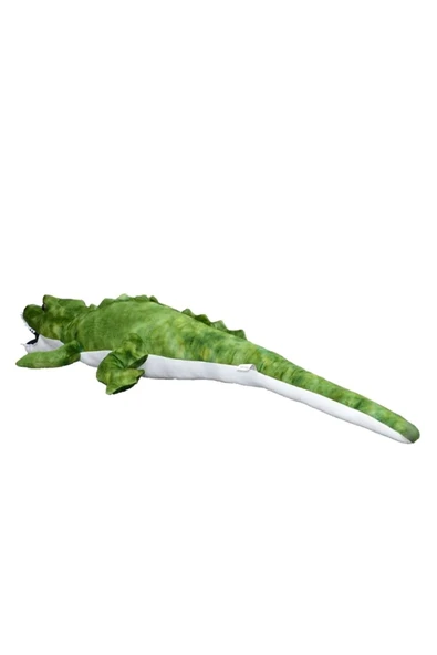 Şeker Adası Canavar Timsah 100 cm Peluş Oyuncak Uyku Ve Oyun Arkadaşı Safari - 3