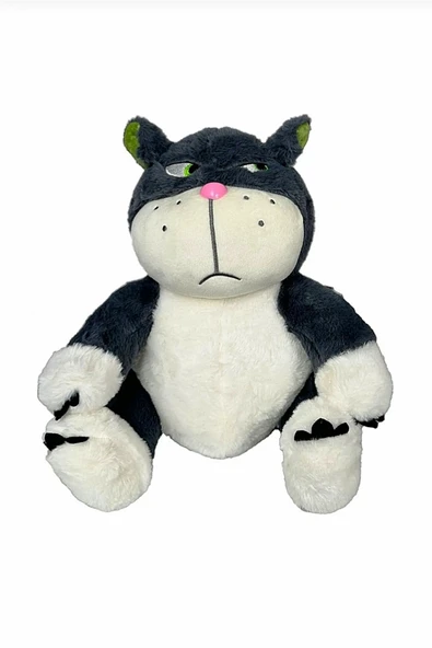 Şeker Adası Sinirli Kedi Sabri Peluş Oyuncak 45 Cm ürün görseli