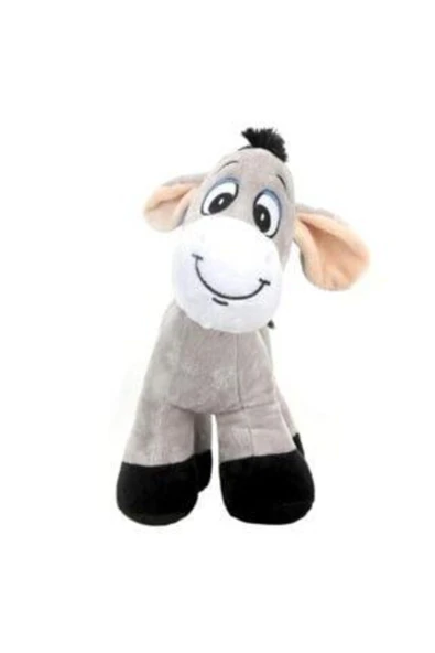 Şeker Adası Sevimli Eşek 28 Cm Ve Afacan Sıpası 15 Cm Peluş - Hediye Seti - Resim 2