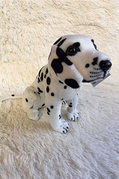 Şeker Adası Sevimli Dalmaçyalı Köpek Peluş Oyuncak Uyku Ve Oyun Arkadaşı