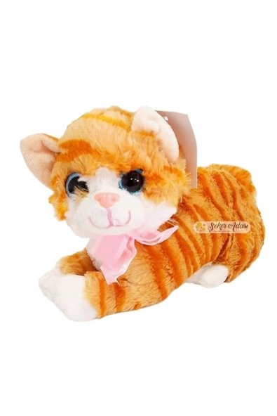 Şeker Adası Sevimli Miyavlayan Sesli Kedi Peluş Oyuncak 30 Cm ürün görseli