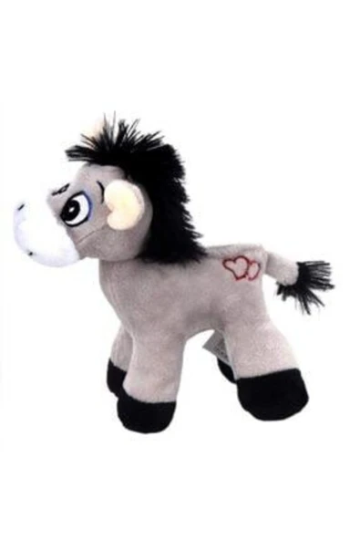 Şeker Adası Sevimli Eşek 28 Cm Ve Afacan Sıpası 15 Cm Peluş - Hediye Seti - Resim 3