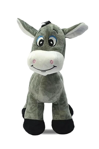 Şeker Adası Sevimli Eşek 28 Cm - Uyku Ve Oyun Arkadaşı Eşşek Peluş Oyuncak Halley ürün görseli