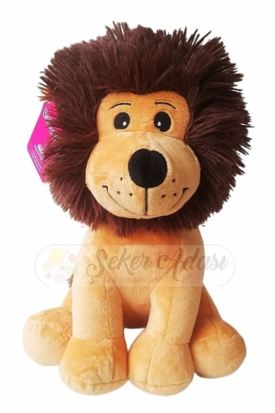 Şeker Adası Sevimli Peluş Aslan Oyuncak 25 Cm - Uyku Ve Oyun Arkadaşı ürün görseli