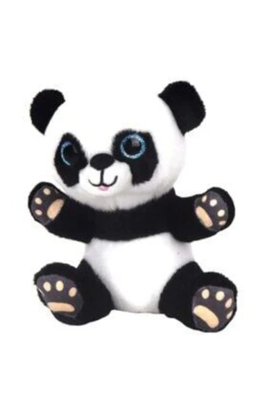 Şeker Adası Sevimli Panda 28 Cm Ve Afacan Panda 15 Cm Peluş - Hediye Seti - 2