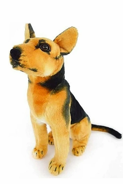 Şeker Adası Sevimli Alman Kurt Köpek Peluş Oyuncak Uyku Ve Oyun Arkadaşı