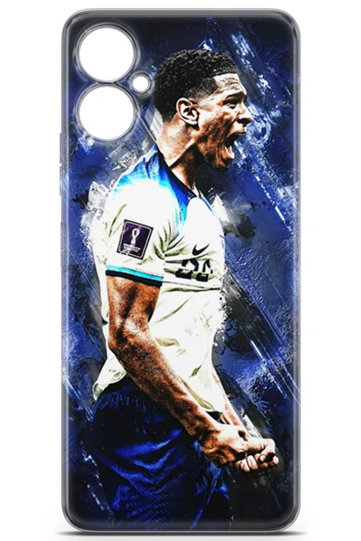 Uvilda Tecno Camon 19 Neo Uyumlu Futbol 5 Baskılı Jude Bellingham - 2