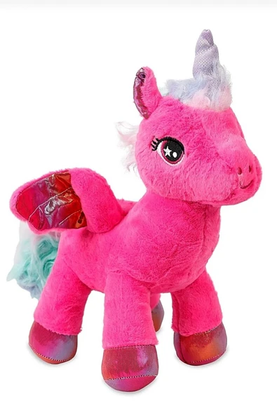 Şeker Adası Kanatlı Unicorn At 30 Cm Oyuncak Peluş Pony At Uyku Ve Oyun Arkadaşı Mama