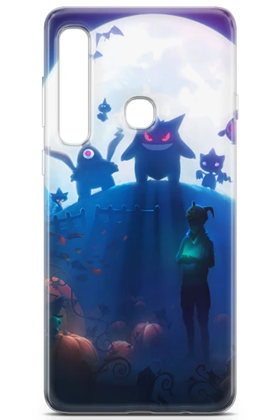 Uvilda Samsung Galaxy A9 2018 Uyumlu Pokemon 12 Uv Lans Pokemon Cadılar Bayramı - 2