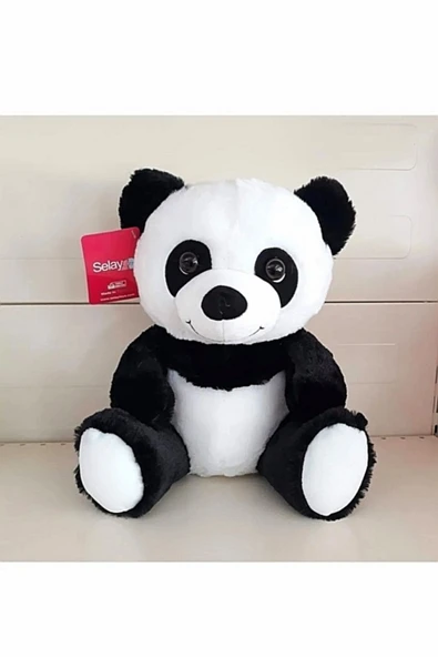 Şeker Adası Peluş Panda Oyuncak Sevimli Ayı 30 cm - Resim 3