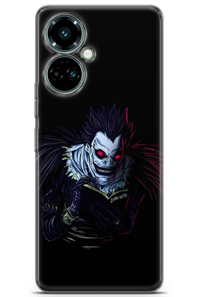Uvilda Tecno Camon 19 Pro Uyumlu Anime 31 Baskılı Kapak Death Note Ryuk Ii