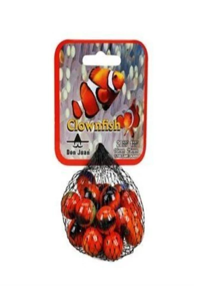 Şeker Adası Filede Okyanus Hayvanları Misket / Clownfish - 1
