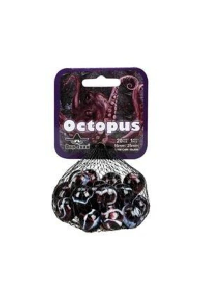 Şeker Adası Filede Okyanus Hayvanları Misket / Octopus - 1
