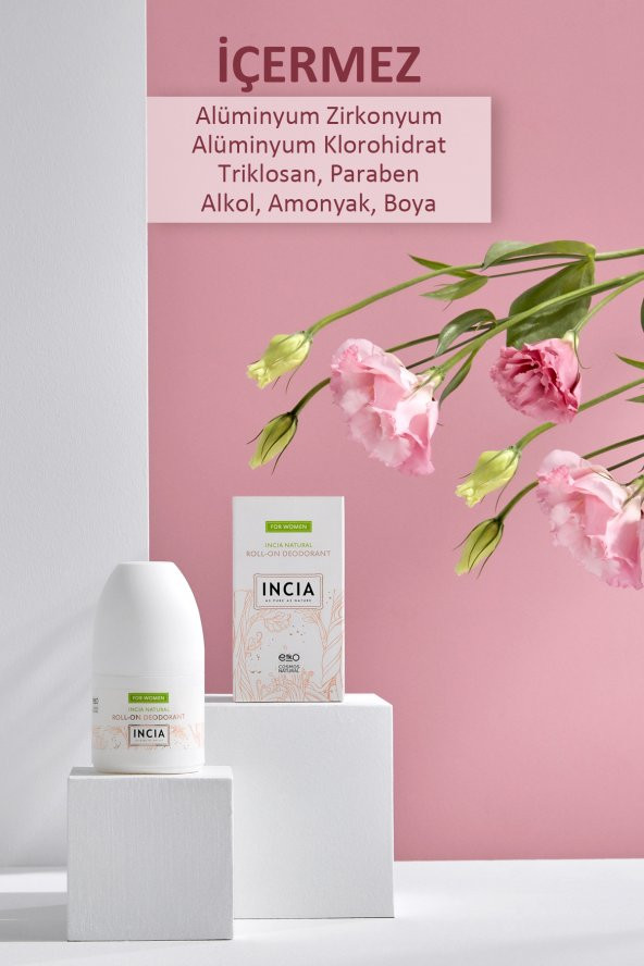 Incia Doğal Roll-On Deodorant Kadın 50 ml - 4