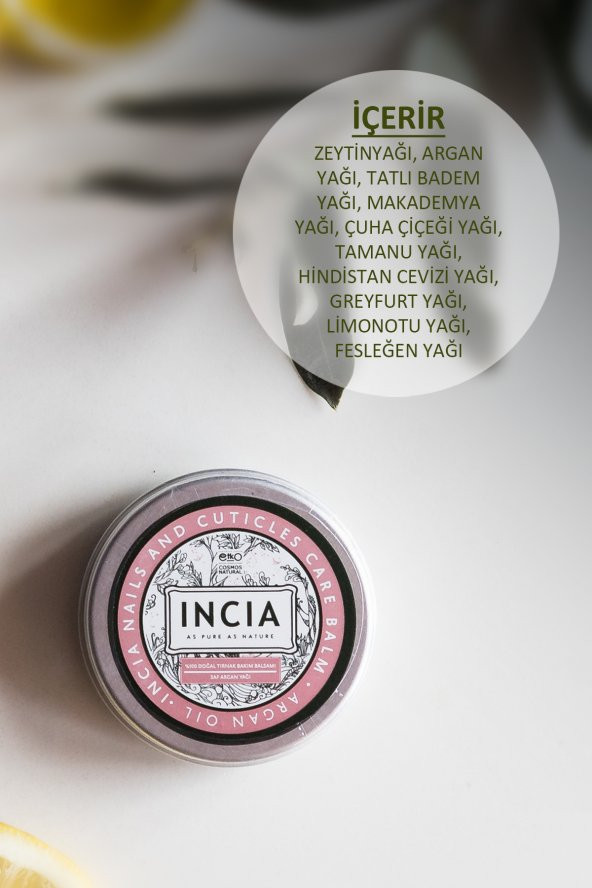 Incia Doğal Tırnak Bakım Balsamı 15 ml - 2