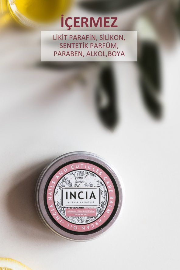 Incia Doğal Tırnak Bakım Balsamı 15 ml - 4