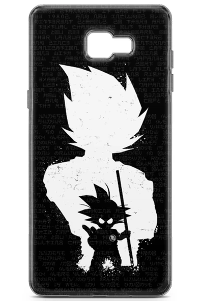 Uvilda Samsung Galaxy C9 Uyumlu Anime 39 Koruma Dragon Ball Z Son Goku - 2