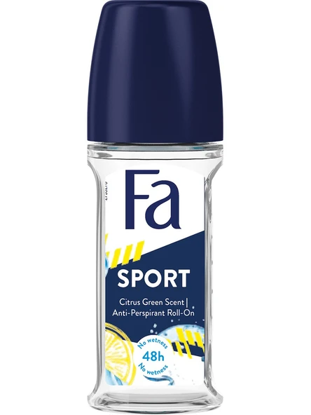 Fa Sport Erkek Roll-On 50 Ml Turunçgil Aromalı 4 Adet - 2