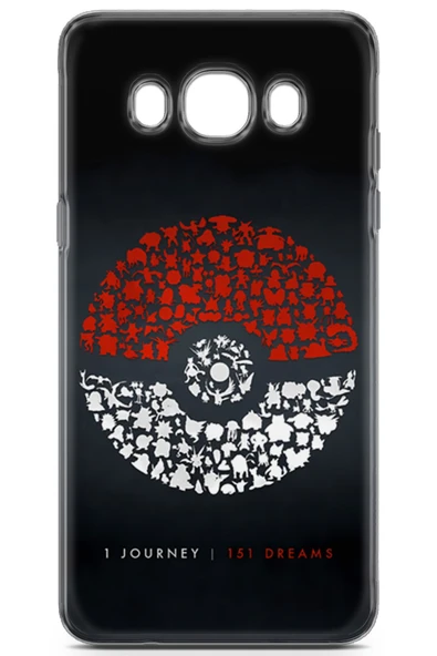 Uvilda Samsung Galaxy J5 2016 Uyumlu Pokemon 25 Telefon Kabı Pokemon Go Toplaşma - 2