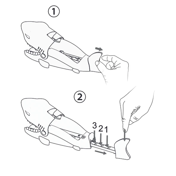 Araç Fırlatma Seti Köpek Balığı - Resim 3