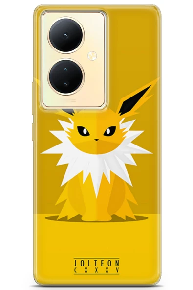Uvilda Vivo V29 Lite Uyumlu Pokemon 35 Uv Kapak Jolteon Pokemon