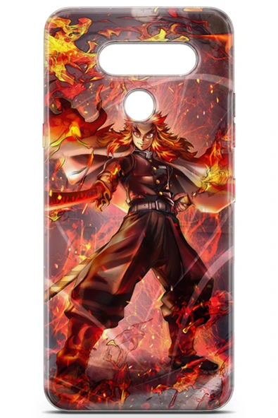 Uvilda Lg Q60 Uyumlu Manga 40 Uv Kapak Kyojuro Rengoku Slayer - 2