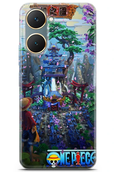 Uvilda Vivo Y18 Uyumlu Manga 35 Hd Uv Baskı One Piece Monkey - 1