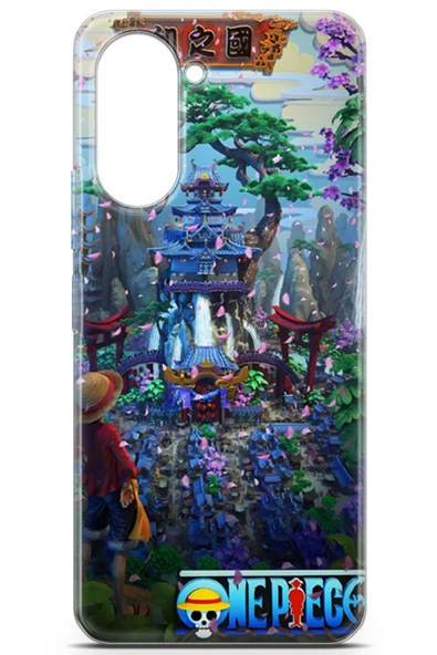 Uvilda Vivo Y18 Uyumlu Manga 35 Hd Uv Baskı One Piece Monkey - 2