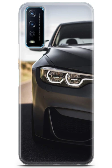 Uvilda Vivo Y20s Uyumlu Otomoto 29 Telefon Kabı Bmw Led Far