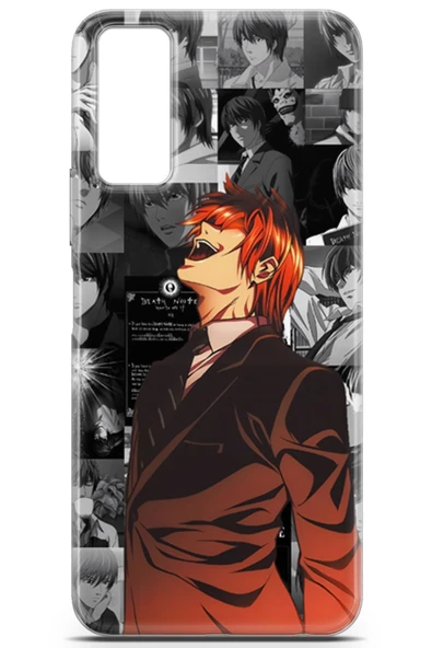 Uvilda Vivo Y20s Uyumlu Manga 29 Telefon Kılıfı Light Yagami Death Note - 2