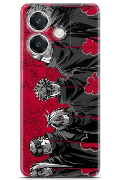 Uvilda Oppo A3 Uyumlu Manga 13 Hq Baskı Akatsuki Shippuden Naruto