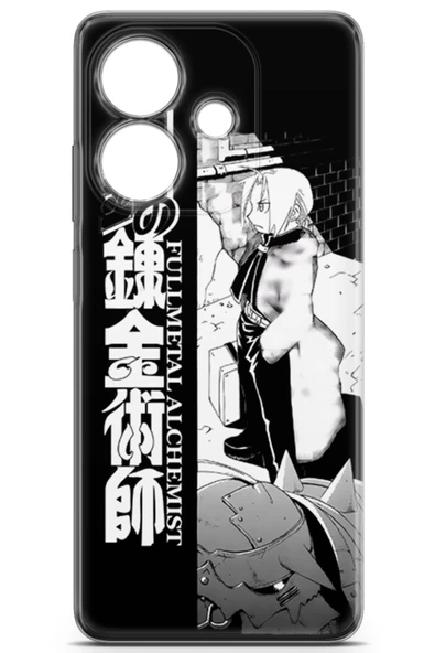 Uvilda Oppo A3 Uyumlu Anime 22 Tpu Silikon Fullmetal Alchemist - 2