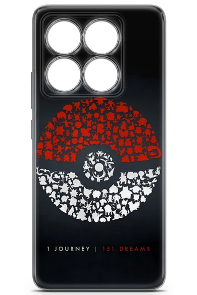 Uvilda Xiaomi 14t Pro Uyumlu Pokemon 25 Baskılı Pokemon Go Toplaşma - 2