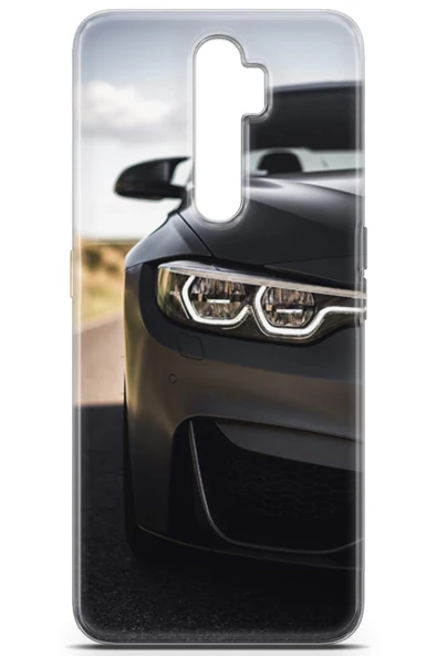 Uvilda Oppo A9 2020 Uyumlu Otomoto 29 Baskılı Telefon Kabı Bmw Led Far - 2