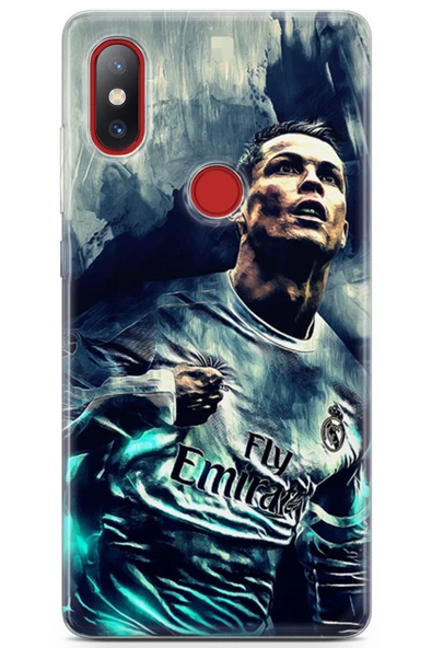 Uvilda Xiaomi Mi 8 Se Uyumlu Futbol 1 Hd Desen Cristiano Ronaldo - 1