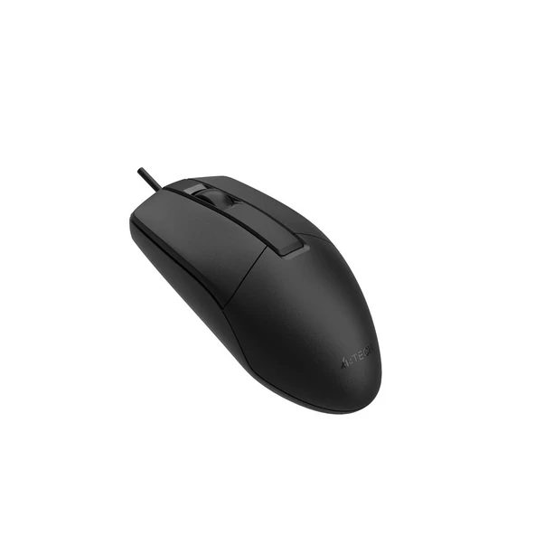 A4 Tech Op-330S Silent Usb Siyah V-Track 1200Dpi 1,5Mt Kablo Sessiz Mouse - 2