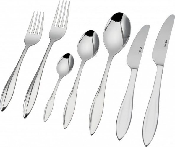 Emsan Aden Elegance 84 Parça 12 Kişilik Çatal Kaşık Bıçak Takımı - Resim 4