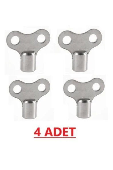 Demirdöküm Radyatör Prujör Petek Havlupan Hava Alma Purjör Anahtarı 4 Adet ürün görseli