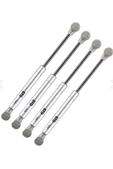 Std Dolap Kapak Pistonu Mutfak Dolabı Kapağı Gazlı Amortisörlü Piston 100N / 25-27Cm (2 Adet)