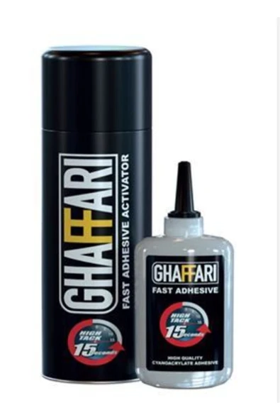 Ghaffari Ghaffarı Hızlı Yapıştırıcı 400 Ml + 75 Gr - Hızlı Yapıştırıcı ürün görseli