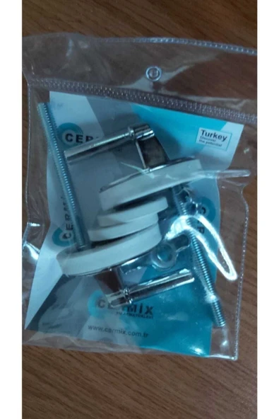 Cermix Metal Alttan Sıkmalı Klozet Kapak Vidası - 1