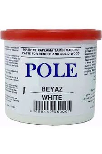 Asr Beyaz Pole Ahşap Mobilya Tamir Dolgu Macunu