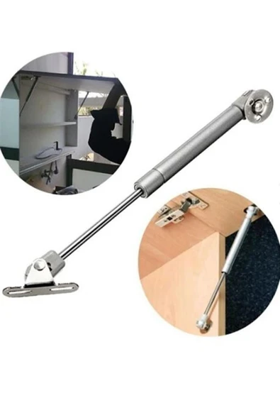 Std Dolap Kapak Pistonu Mutfak Dolabı Kapağı Gazlı Amortisörlü Piston 100N / 25-27Cm (2 Adet) - 6